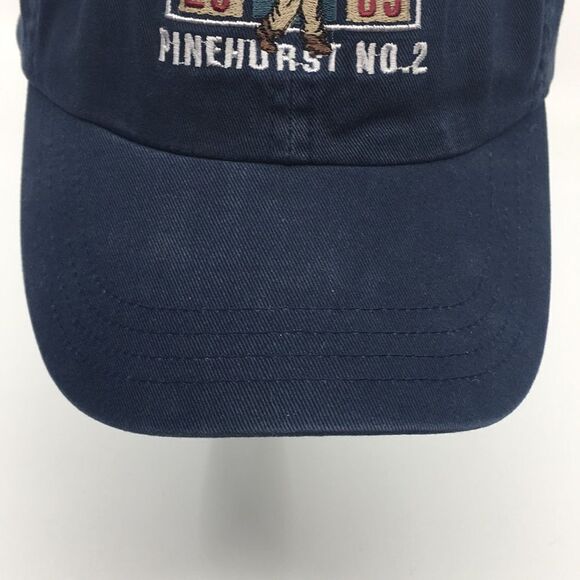 2005 US Open Pinehurst No.2 Baseball Cap Hat President’s Council 100% Cotton - Picture 3 of 16